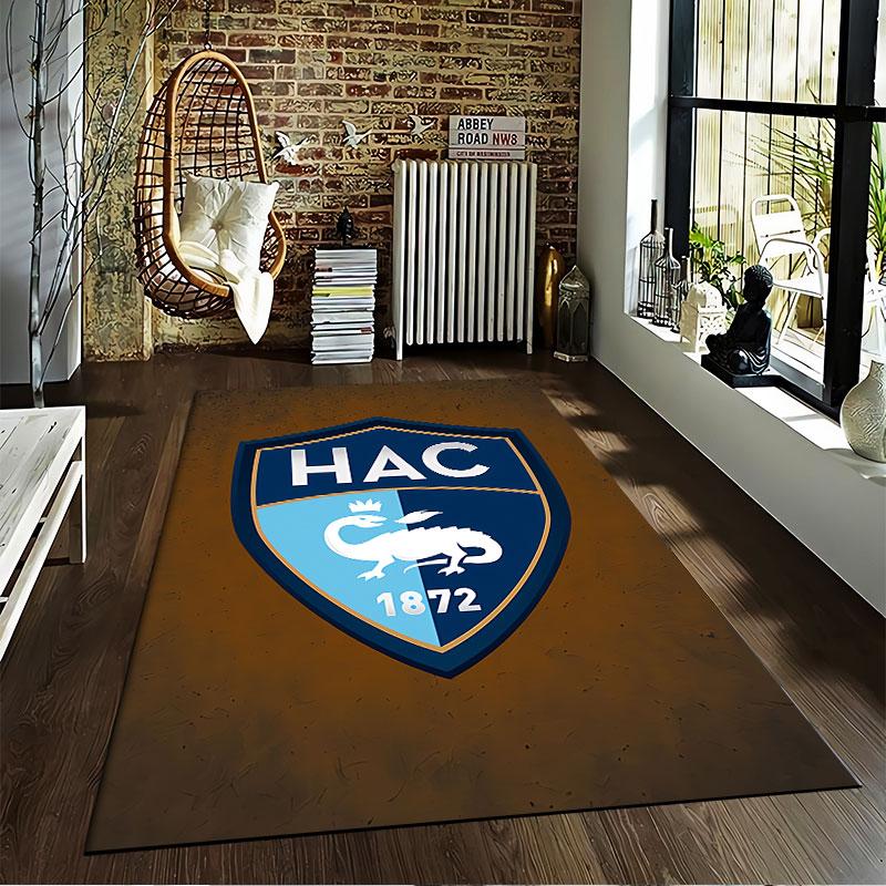 HAC Logo Shield Design Carpet suitable as a non-slip mat for the living room or bedroom sofa