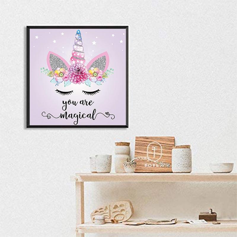 

5D DIY Алмазная картина Милые животные Алмазная вышивка Набор крестиков Полный горный хрусталь Мозаика Украшение дома Square 30x30cm