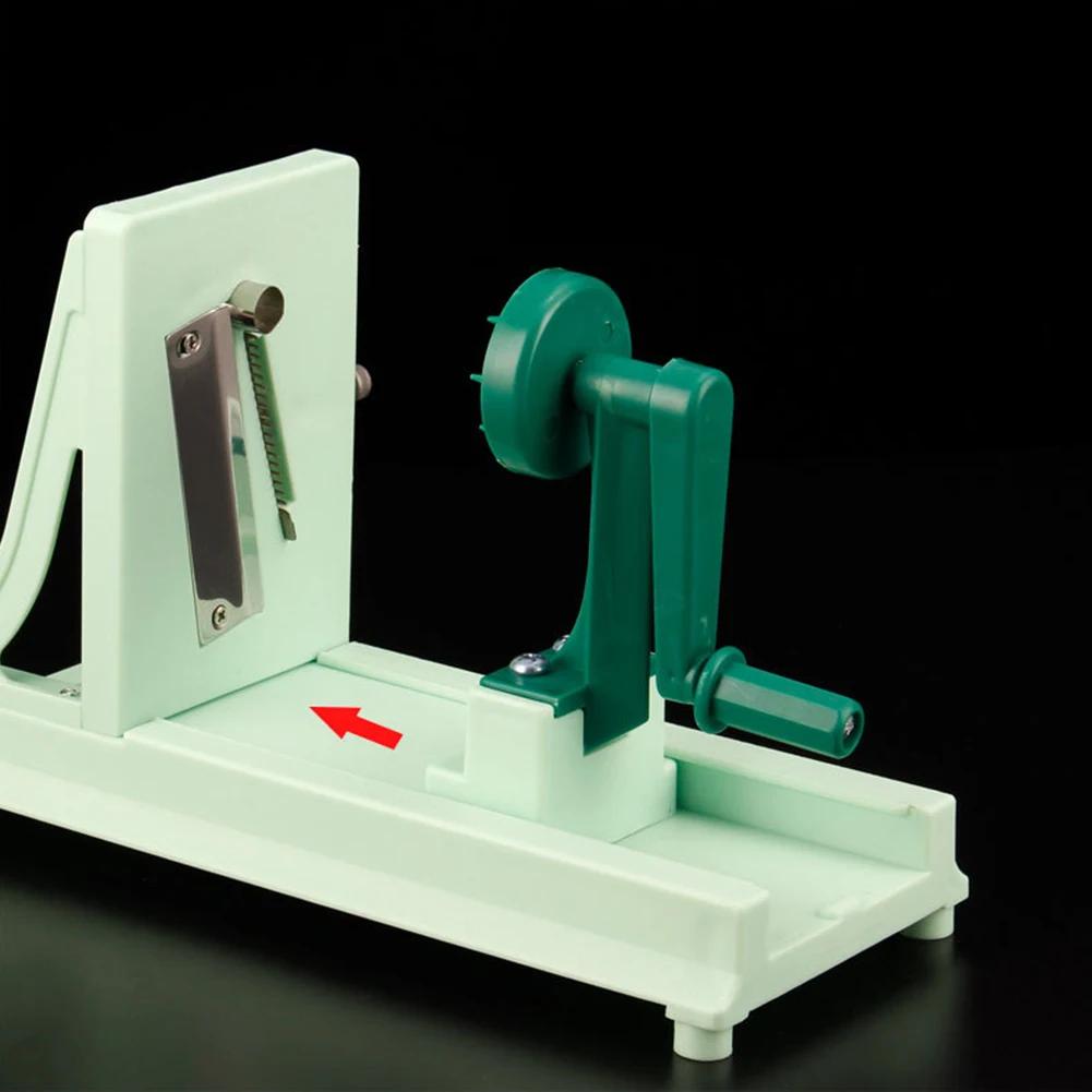 Manual Vegetable Spiral Slicer Vegetable Cabbage Chopper Non Slip Japanese Salad Slicing Cabbage Shredded Sauerkraut Cutter Tool