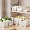 Durable Plastic Storage Basket for Organizing Toys, Sundries, and Snacks In Living Rooms, Bedrooms, and Dorms. Perfect for Desktops and Shelves.