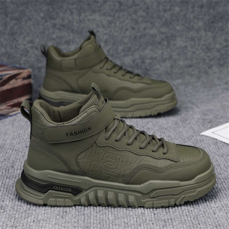 Fashion Rubber Sole Thick-heeled Teenage Shoes Casual Men's Sneakers Men's Skates Sports New Season Super Deals Vintage