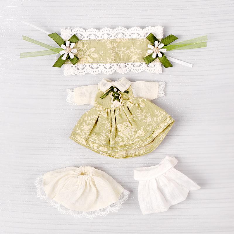 Ob11 Doll Clothes Spring Green Lolita Doll Clothes Set for Obitsu11 GSC 1/12 Doll Clothes Doll Accessories Ufdoll Gsc Bjd Doll