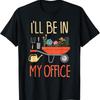 I'll Be In My Office Garden Funny Distressed Gardening T Shirt - Men's Summer Cotton Graphic Tee