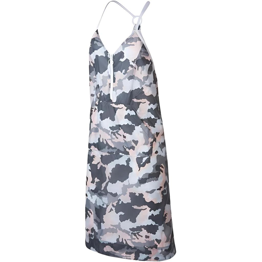 Nike Fashionable Casual Breathable Comfortable Sling Dress Women Dresses Gray 932368-100