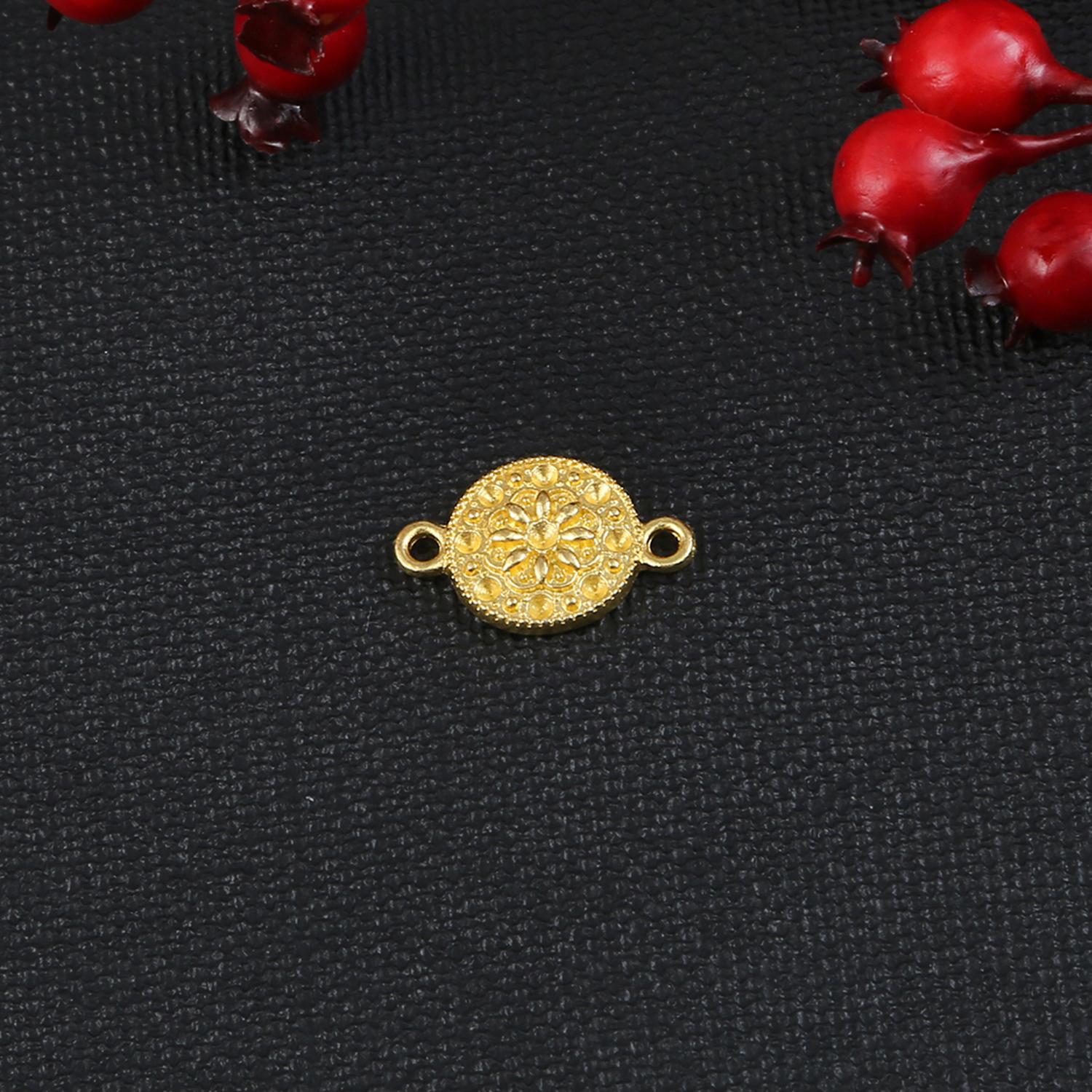 

10 шт. металлические соединители, очаровательные аксессуары для ювелирных изделий «сделай сам», принадлежности для изготовления ювелирных изделий 13×20mm золотой