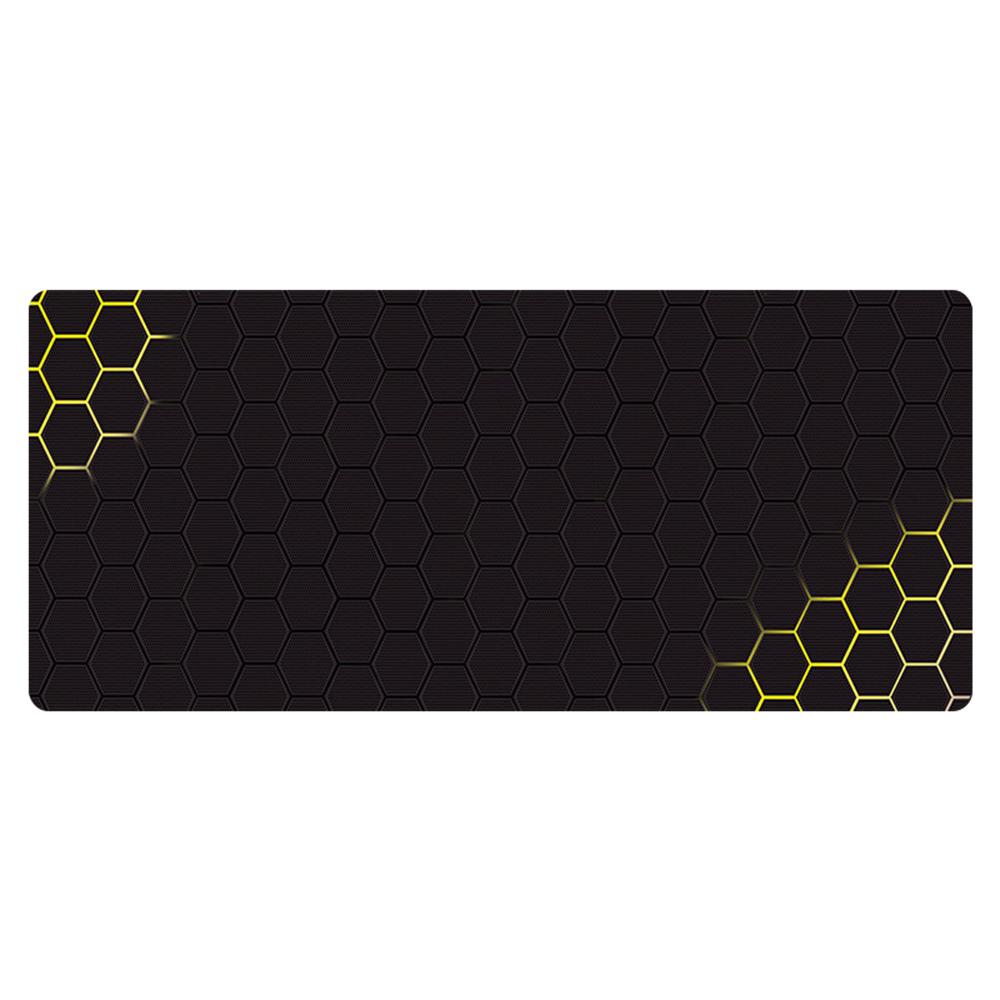 300x600x2mm Honeycomb Pattern Rubber Mouse Pad Anti-skid Computer Desktop Mat