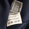 CELINE wool Long sleeve Gown coat Navy system Women Used
