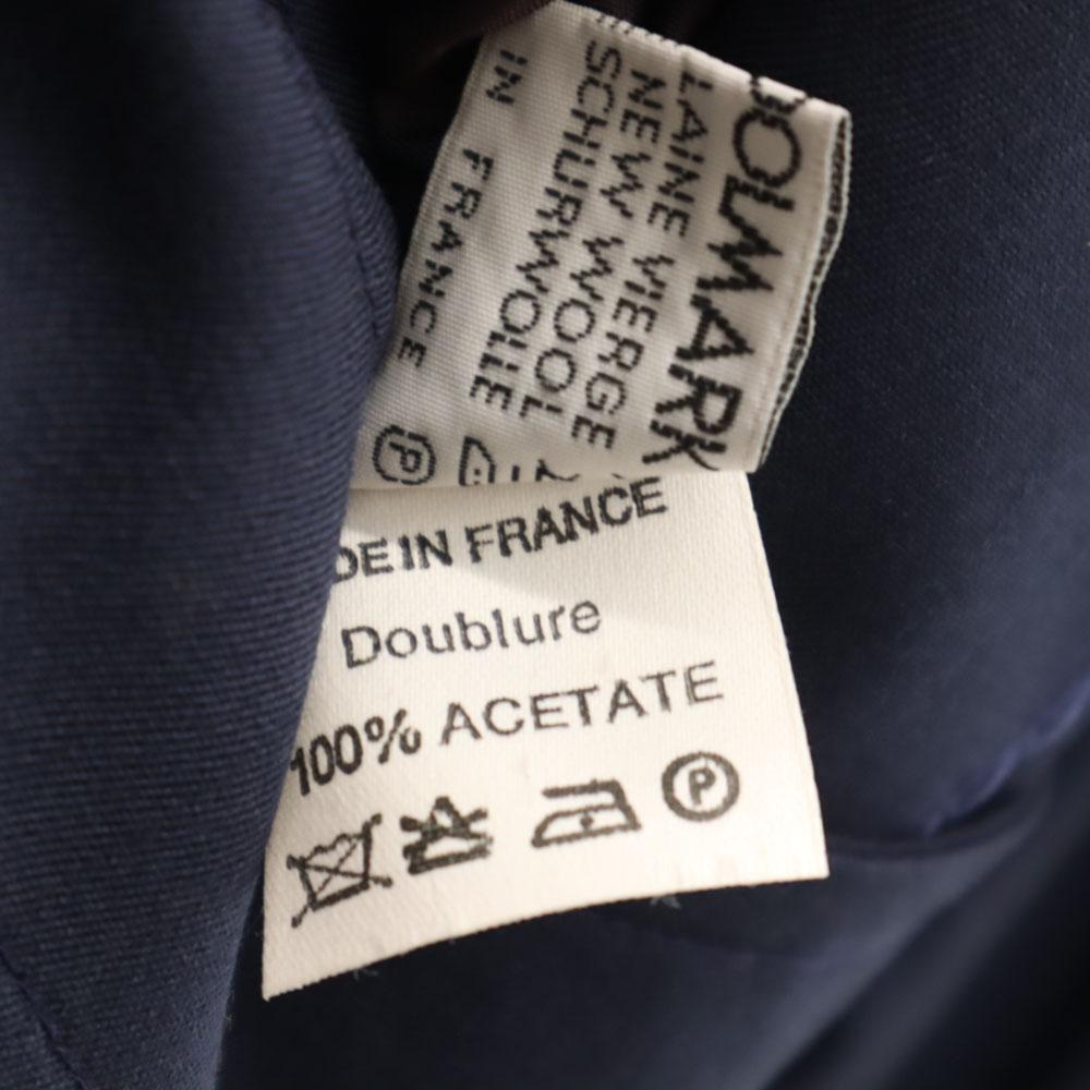 CELINE wool Long sleeve Gown coat Navy system Women Used