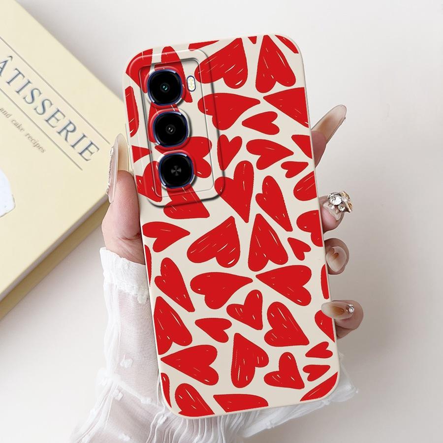 For Itel City 100 4G Phone Case Shell flower 2025 Painted Soft Silicone Proective Coque For Itel City100 Back Cover 6.75''
