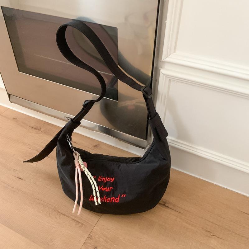 Large-capacity Tote Bag Women's Summer New Versatile Shoulder Messenger Bag Student Class Commuter Bag