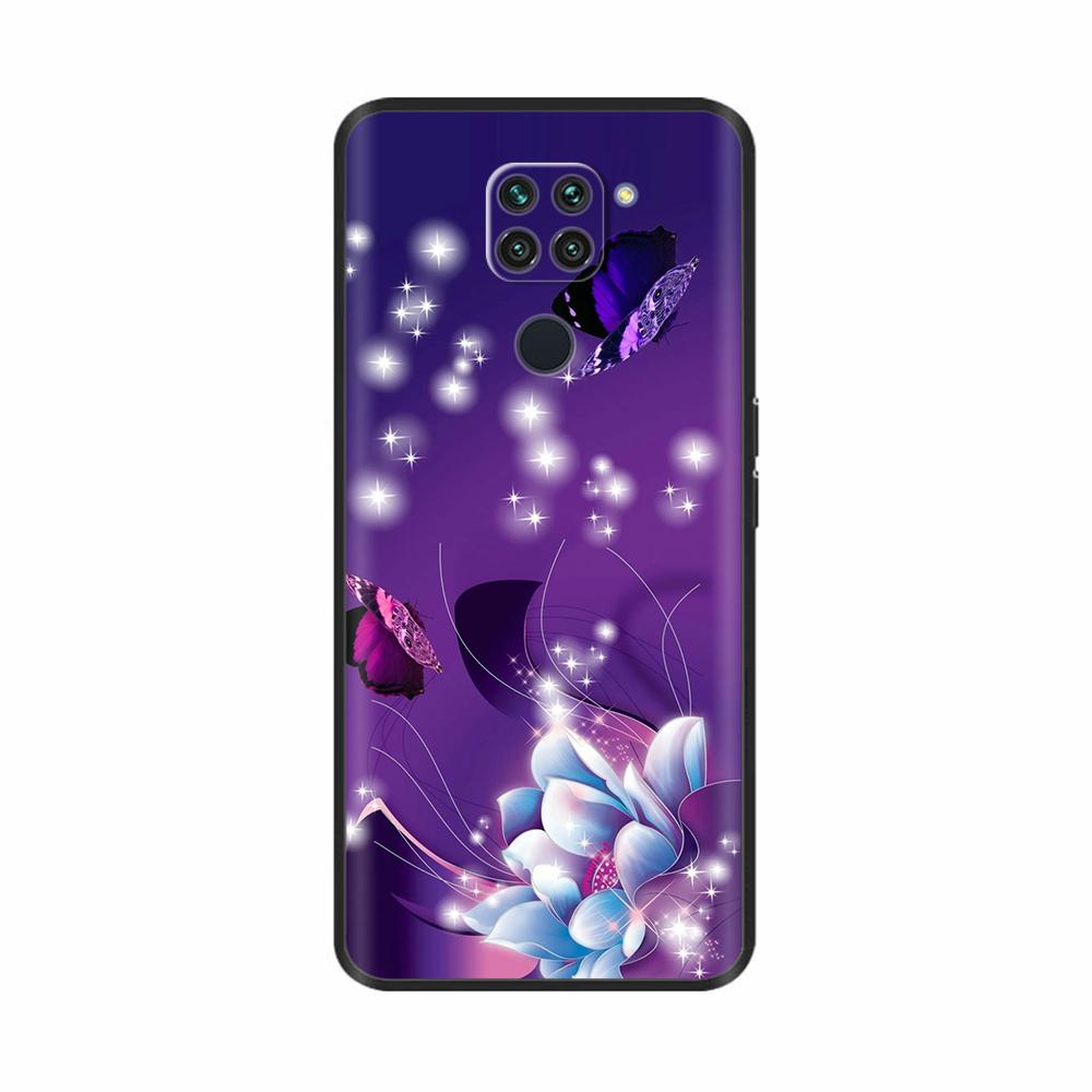 Case For Xiaomi Redmi Note 9 Case Soft Black Silicon Back Cover For Redmi Note9 Cover Redmi Note 9 Case Funda Coque Bumper Shell