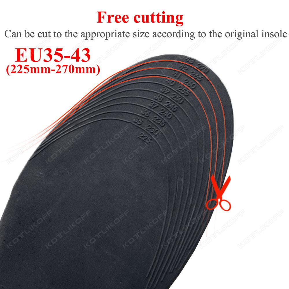 Ultralight Invisible Height Increase Insoles For Men Women Magnet Massage Shoe Heel Insert 2/3/4/5cm Taller Lift Damping Insoles