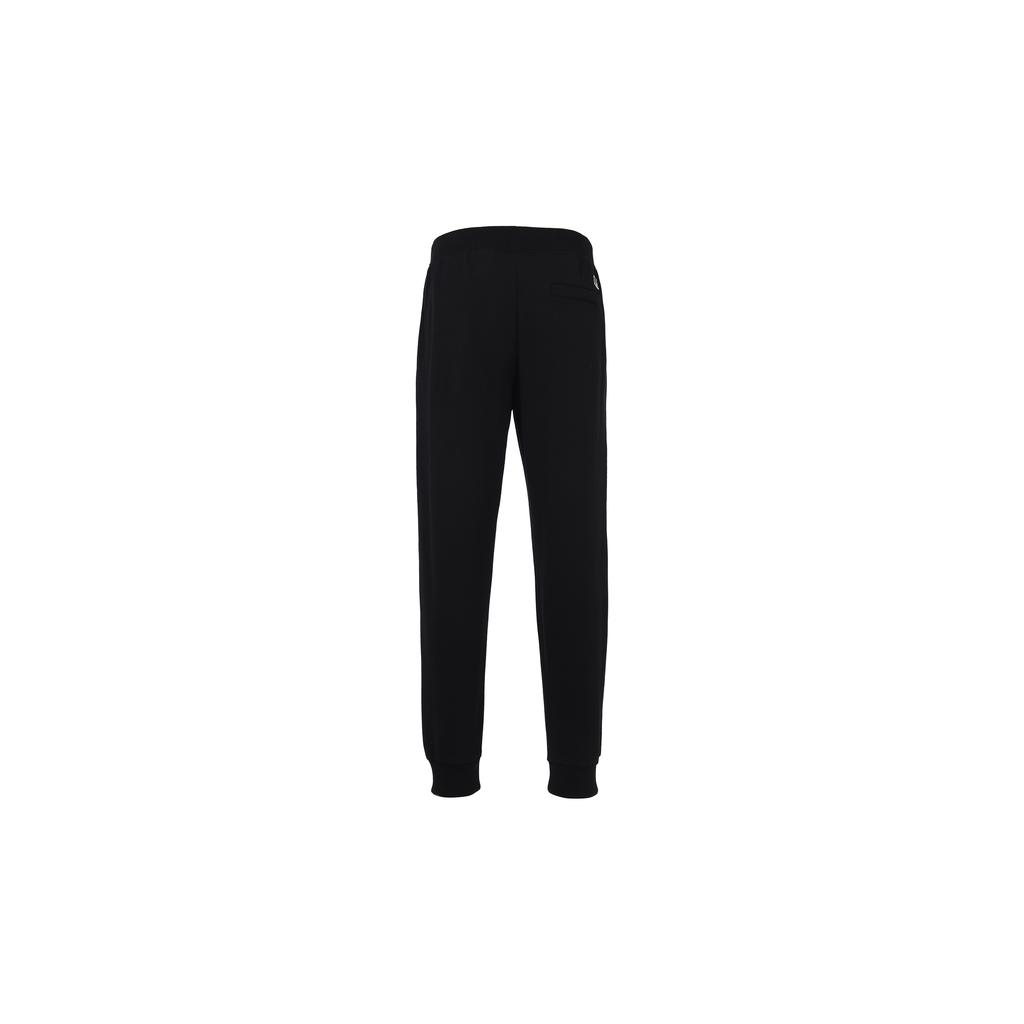New MLB Base Logo Knitted Sweatpants Unisex Black 3APTB0124-50BKS