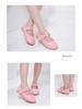 Kids' Leather Princess Shoes - Sizes 3-6: White & Black