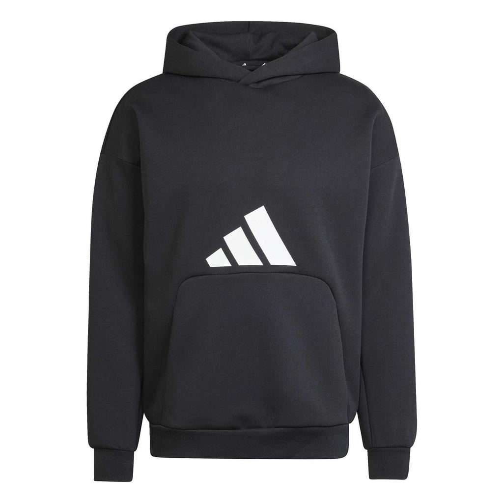 adidas Mens Future Icons 3 Bar Logo Regular Hoodie