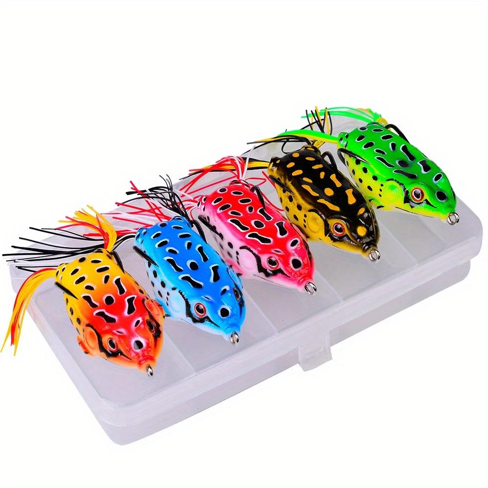 2 szt. 5g 9g 13g 17.5g Przynęta żaba Miękka przynęta typu tube Plastikowa przynęta wędkarska z haczykami wędkarskimi Topwater Ray Frog Sztuczne oczy 3D