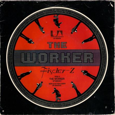 

7-дюймовая пластинка FISCHER-Z - The Worker UP36509PROMO United Artists 1979 UK Рок Б/У