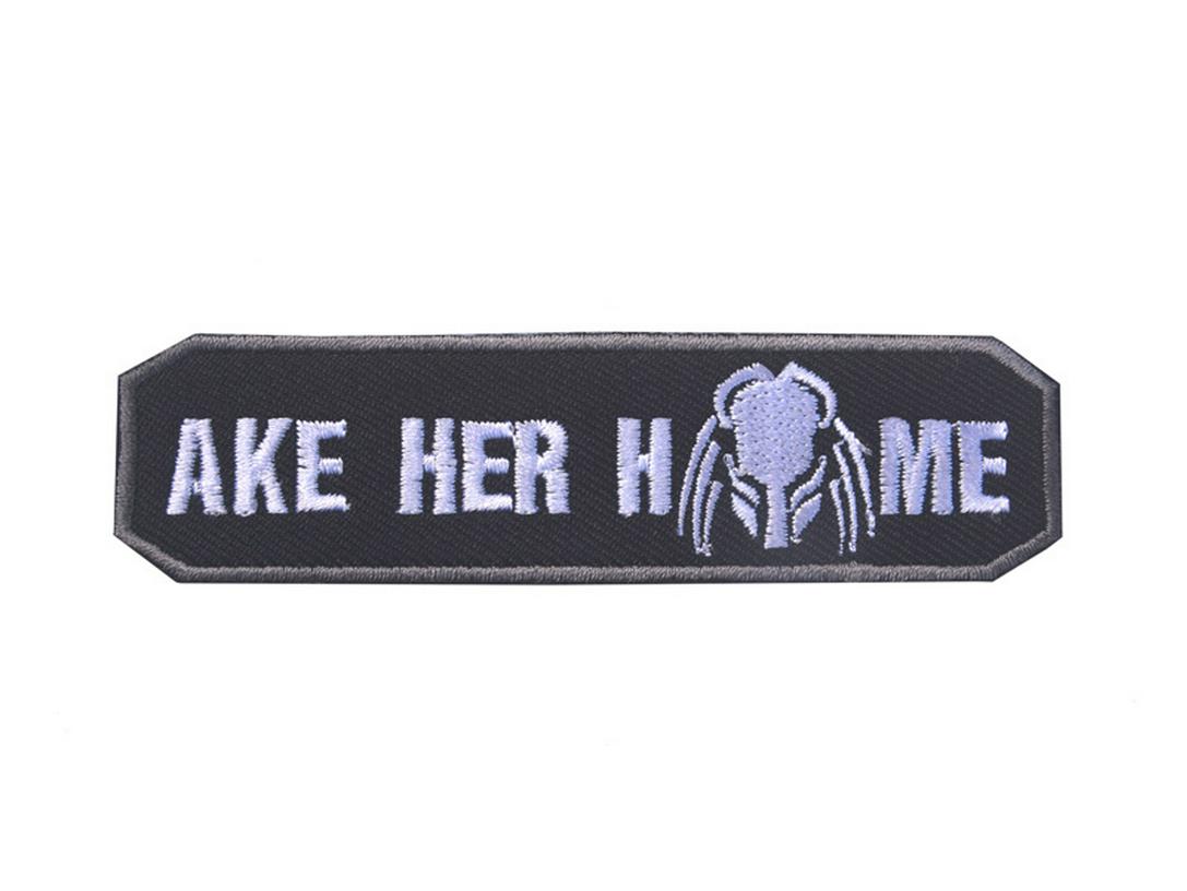 Predator Movie Embroidered Velcro Patch for Outdoor Backpacks