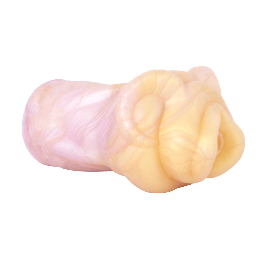 Male Sex Toys Silicone Masturbator Penis Training Pocket Vaginal Masturbation Cup Simulate Anal BDSM 18+