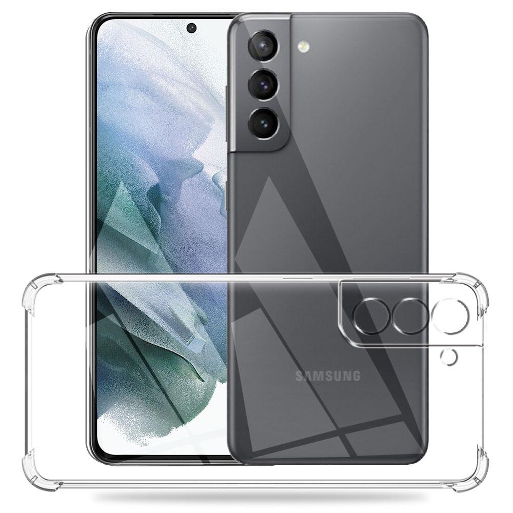 Shockproof Transparent Silicone Case For Samsung Galaxy S25 S24 S23 FE S22 Ultra S21 S20 FE Note 20 Ultra A55 A35 A25 A15 A05 S