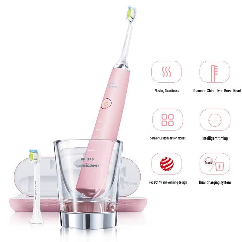 Philips DiamondClean HX9362/67 Sonic Electric Toothbrush