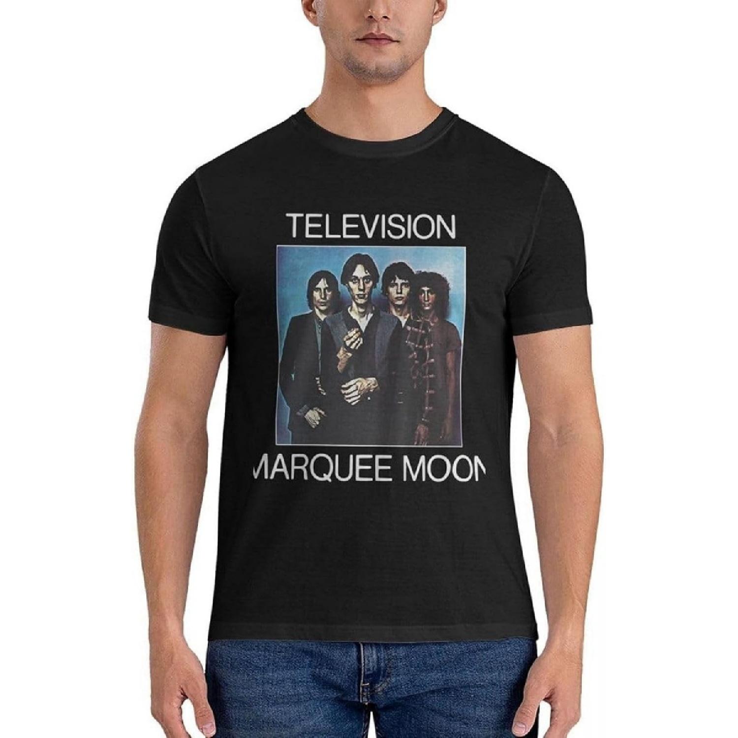 Television - Marquee Moon Graphic T-Shirt Man Clothes Tee Shirt Black S