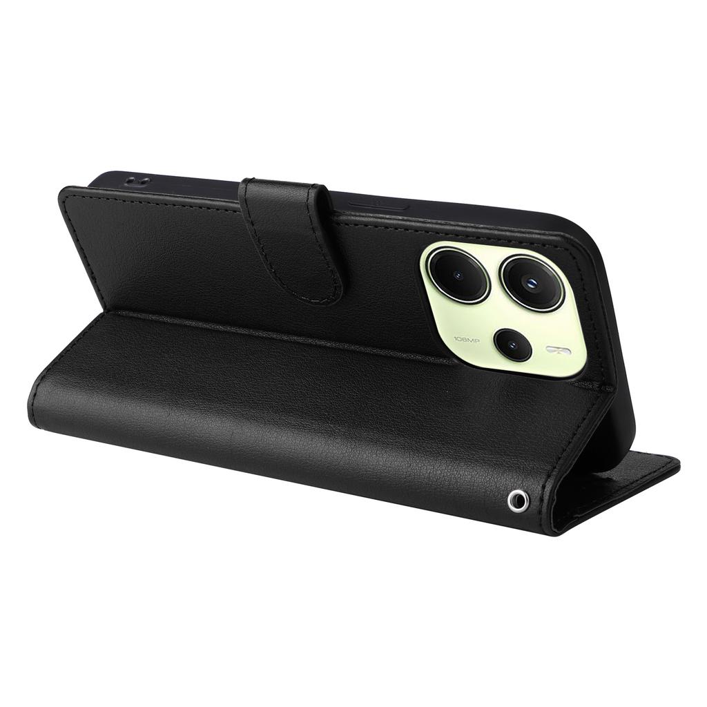 For Xiaomi Redmi Note 14 4G (164.84mm) Case Wallet Stand View PU Leather Phone Cover