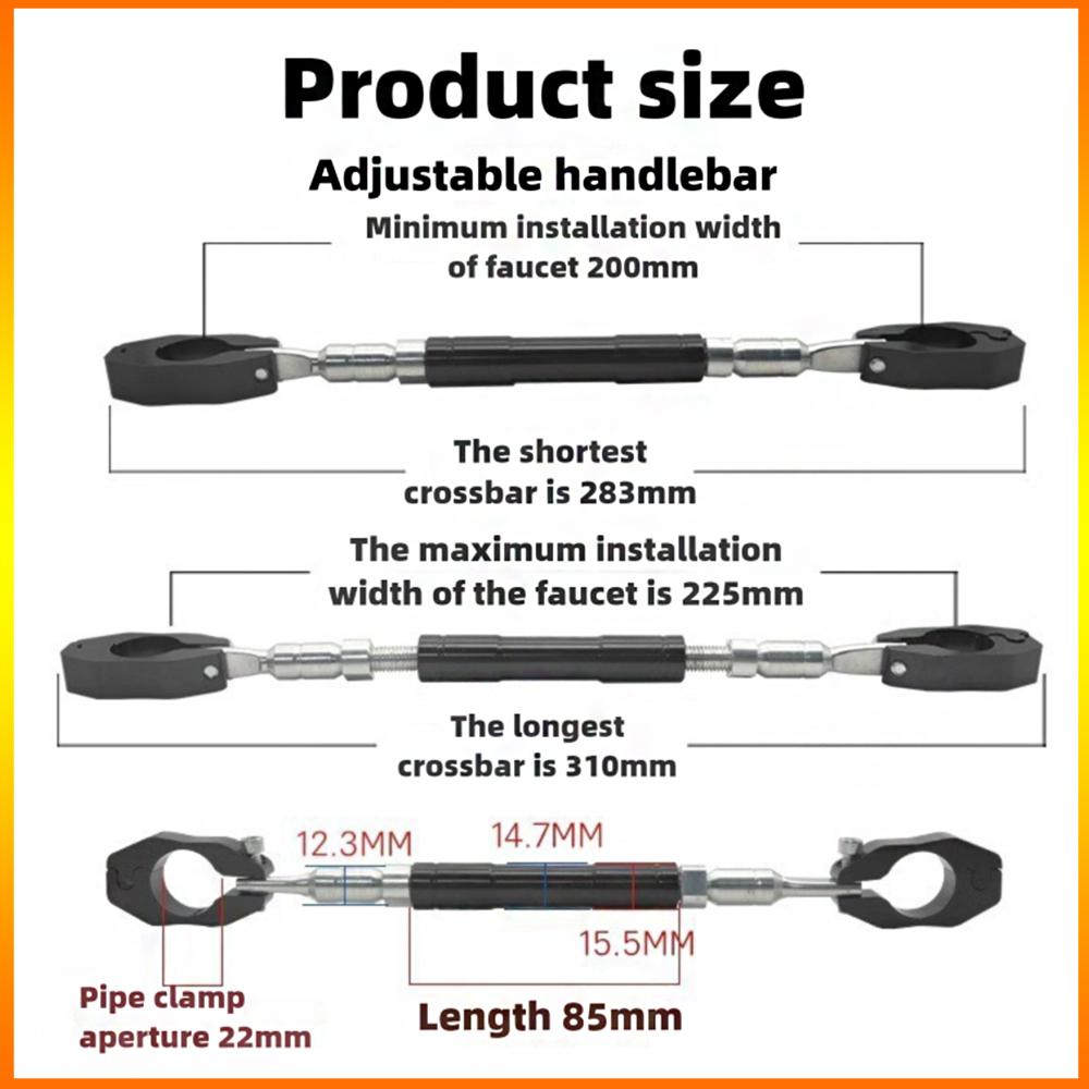 Universal Adjustable Motorcycle Balance Bar Aluminum Motorcycle Accessories Motorcycle Modification Parts Pull Rod Bracket