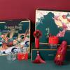 Bao Pai BP-T8 Guochao Fan, Umbrella & Tea Gift Set