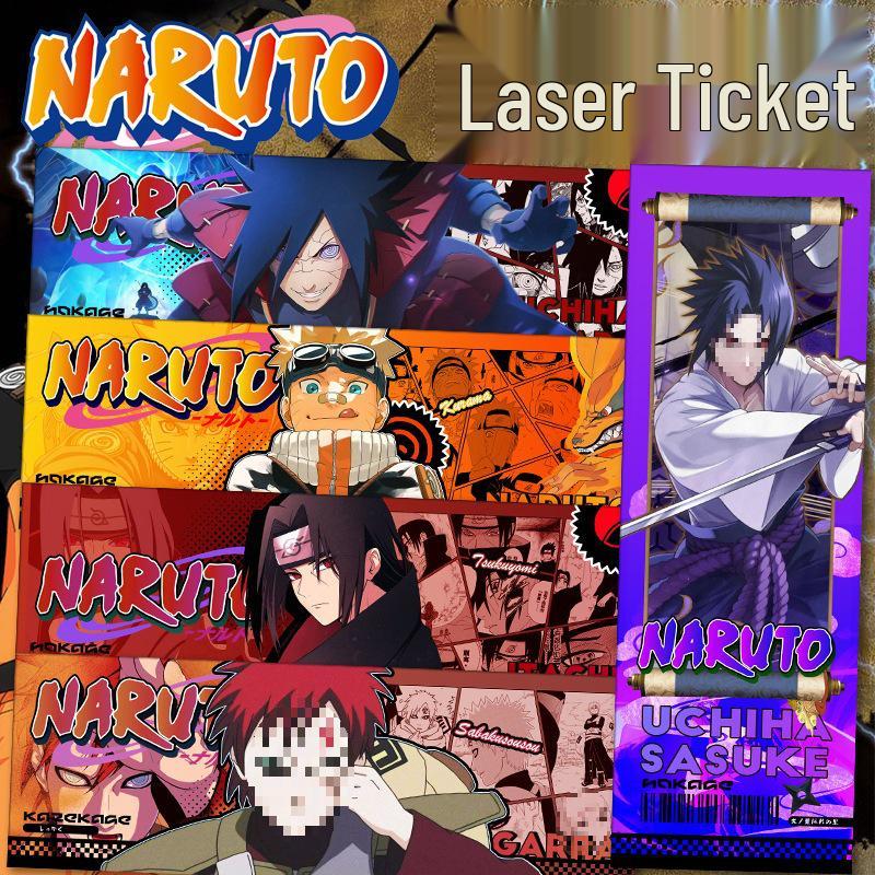 Naruto Double-Sided Bookmark: Minato, Gaara, Itachi, Sasuke, Madara, Obito