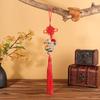 Chinese New Year Diamond Snake Tassel Car Pendant