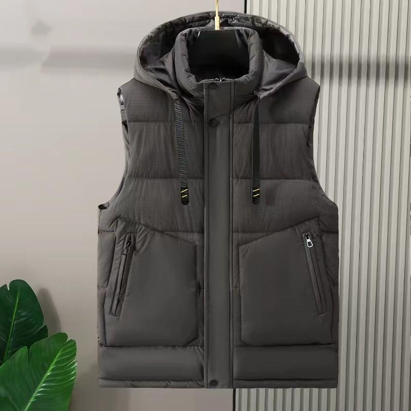 

Мужская куртка большого размера для осени и зимы с теплой и холодной отделкой M