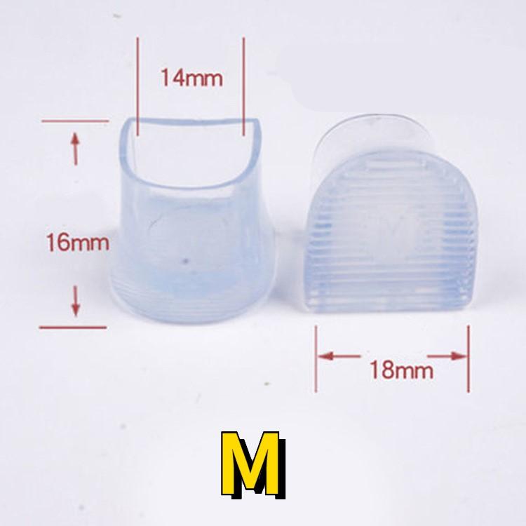 

2pcs Black Silicone Heel Protector Stoppers Antislip High Heeler Bridal Latin Dancing Covers Wedding High Heel Shoes Accessories
