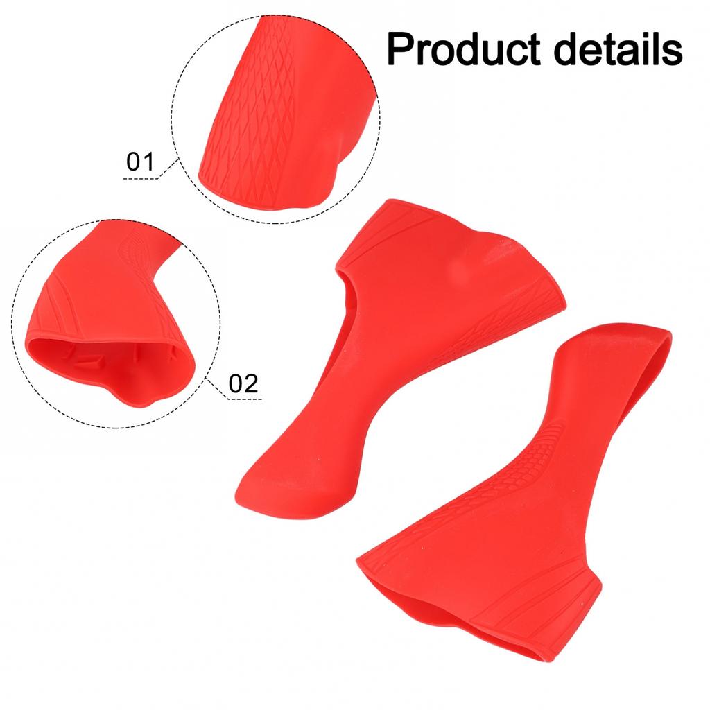Bicycle Gear Shift Cover Bike Brake Lever Hoods Easy Installation Brake Covers