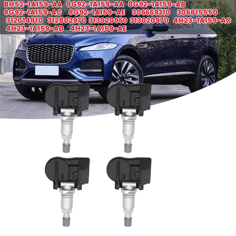 A28G-4Pcs Car TPMS Pressure Sensor FW931A159AB For Land Rover Range Rover Jaguar 2005-2013 Parts Tire Monitor Sensor GX63-1A159-