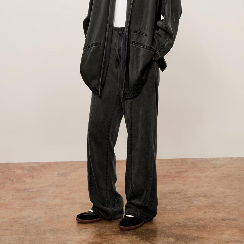 

LESS 2024 Autumn Casual Straight Denim Jeans S