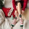 Christmas Tree Christmas Thick Thermal Socks Snowman Sleeping Slipper Socks  Winter