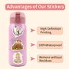 110 New Fairy Elf Graffiti Stickers Decorate Scooter Suitcase DIY Stickers