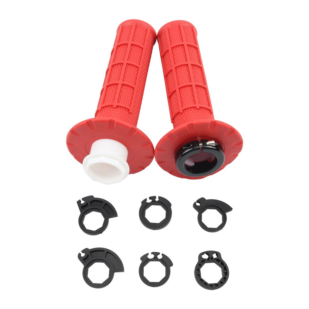 ISGTDRM Motorcycle Universal Grips 7/8" 22mm Hand Grip Snap-on Cam Lock-on Grips Grips For KTM CRF SXF EXC Motocross Dirt Bike