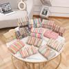 Summer New Straw Bag Female Explosion Simple Fashion Rainbow Shoulder Bag Woven Bag Beach Bag