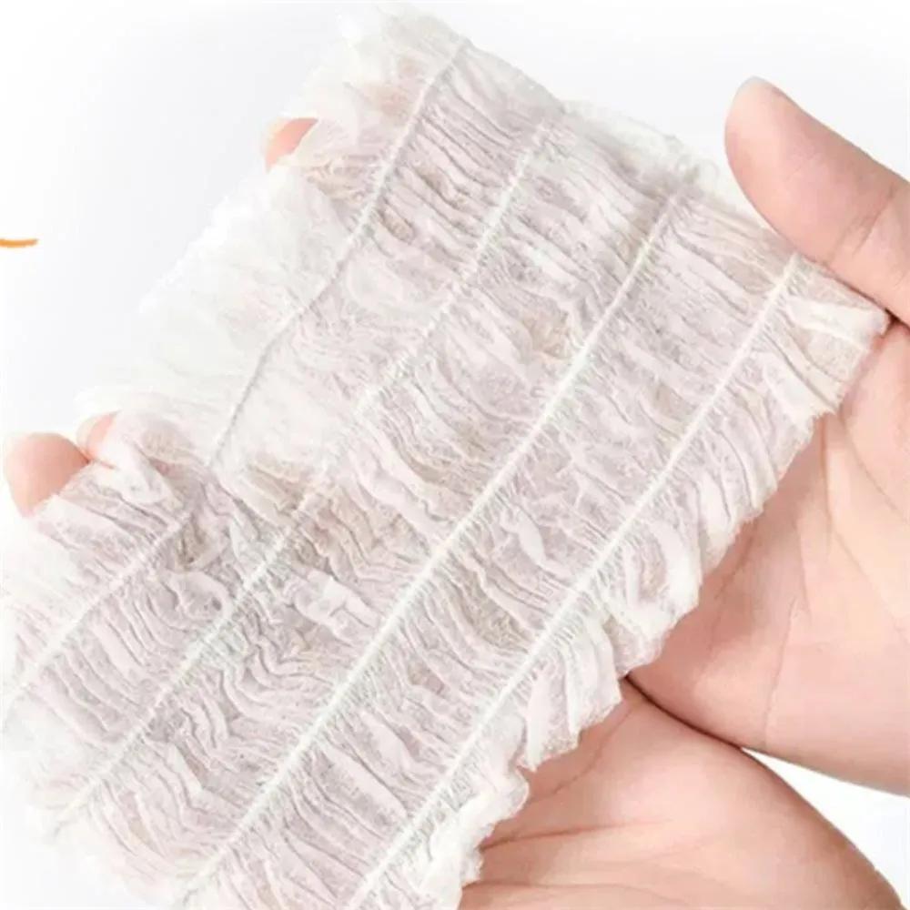 Blue Happiness Disposable Hairband 100p Beauty Turban Face Wash Hairband Shower Band