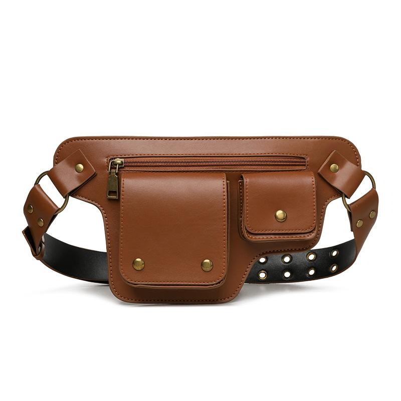 Sports Waist Bag, Single Shoulder Bag, Multi-functional Storage Bag, Hand-held Bag, Multi-pocket, Portable