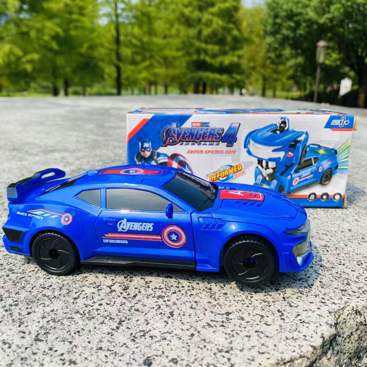 

Электрическая трансформирующаяся полицейская машина-робот игрушка для детей