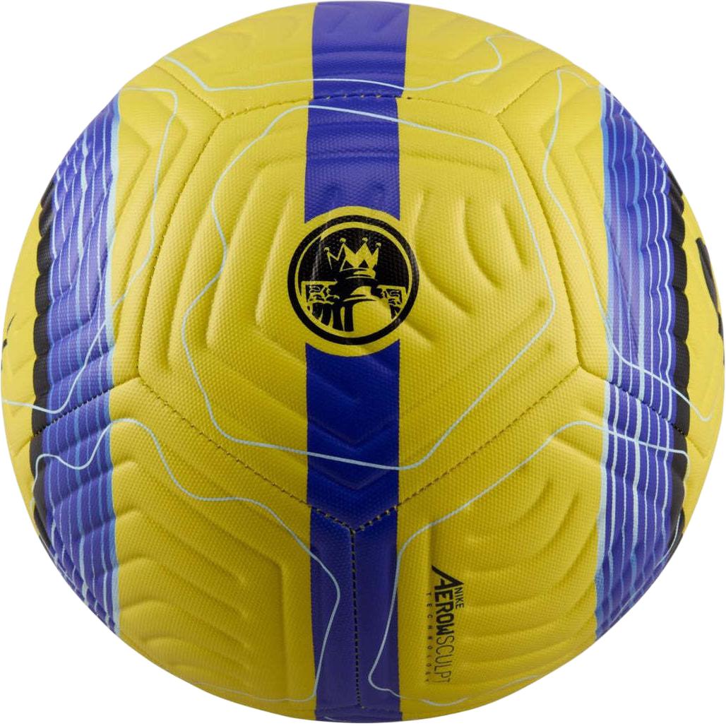

Nike Size 5 Soccer Ball Pu Unisex Yellow Blue FZ2976-711 Size 5 Ball