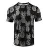 T-shirt Estiva da Uomo Girocollo Stampata in 3D Moda Versatile Traspirante Tendenza Casual