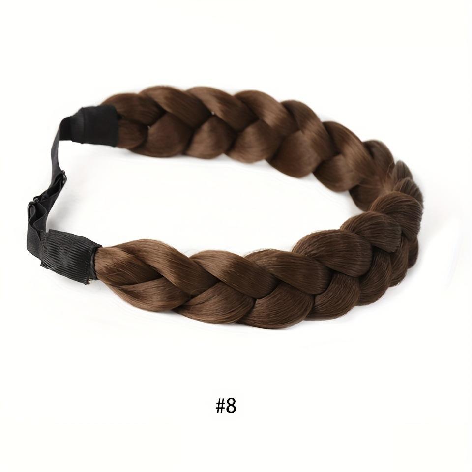 Women's Handmade Wig Headband With Simulated Hair Headband