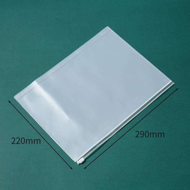 

A5A6A7B5A4 Книга 6 отверстий блокнот на кольцах сумка на молнии блокнот для счетов ПВХ сумка для хранения зажим цепочка сумка для карандашей