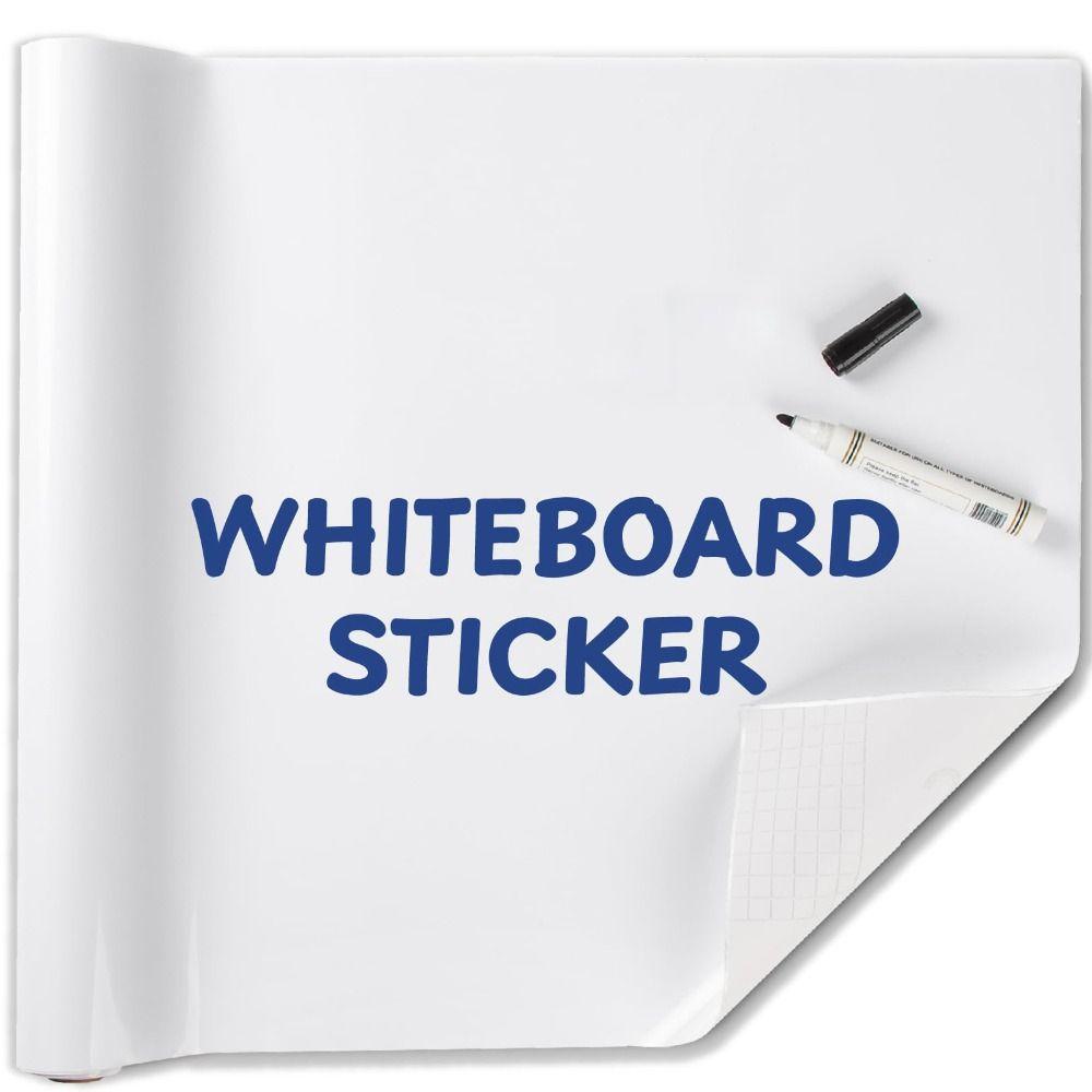 PVC Whiteboard Wall Sticker Static Cling Writable Wall Sheet New Wall Decal Home Learning