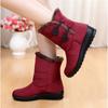 Women Snow Boots Winter Waterproof Plus Velvet Warm Ankle Boots Comfortable Non-slip Women Cotton Shoes Outdoor Snow Boots