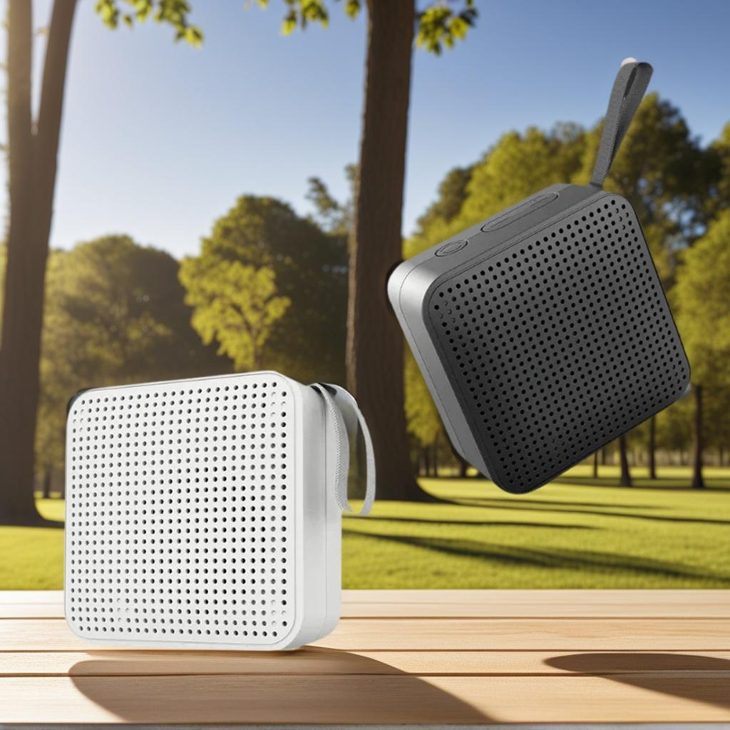2025 F12 Outdoor Bluetooth Speaker, Powerful Bass TWS Wireless Subwoofer with Waterproof for Camping Beach